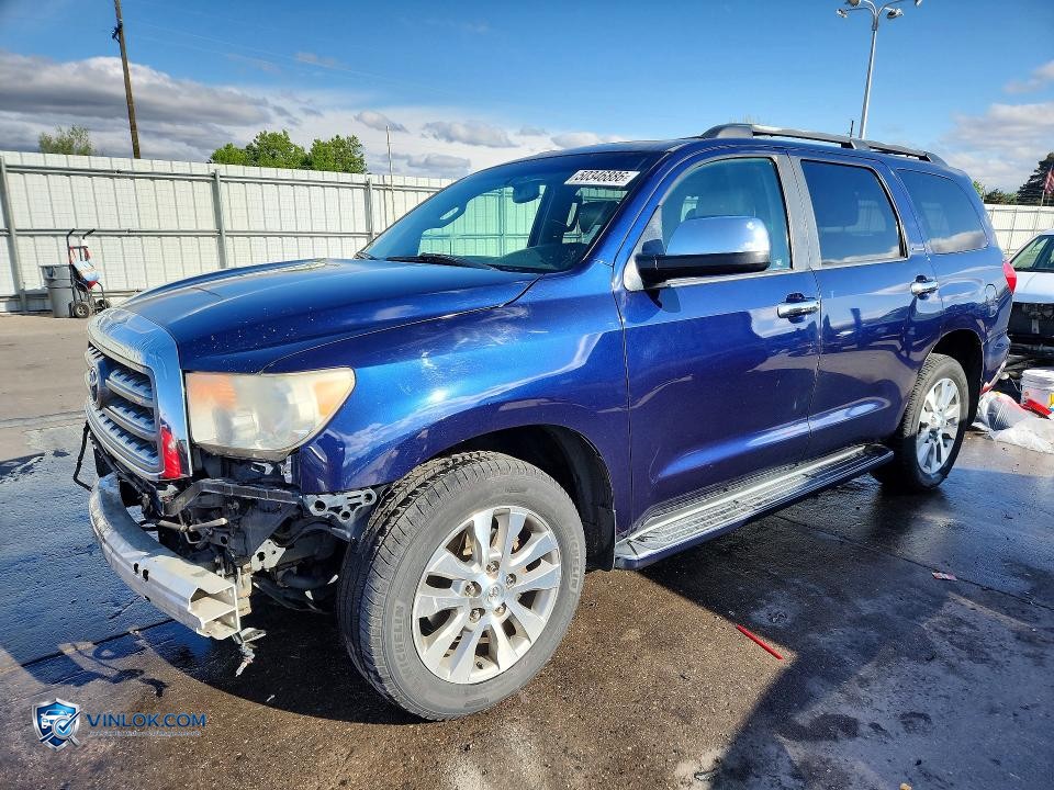 2008 TOYOTA SEQUOIA LIMITED – Lot 50346886 auction photo