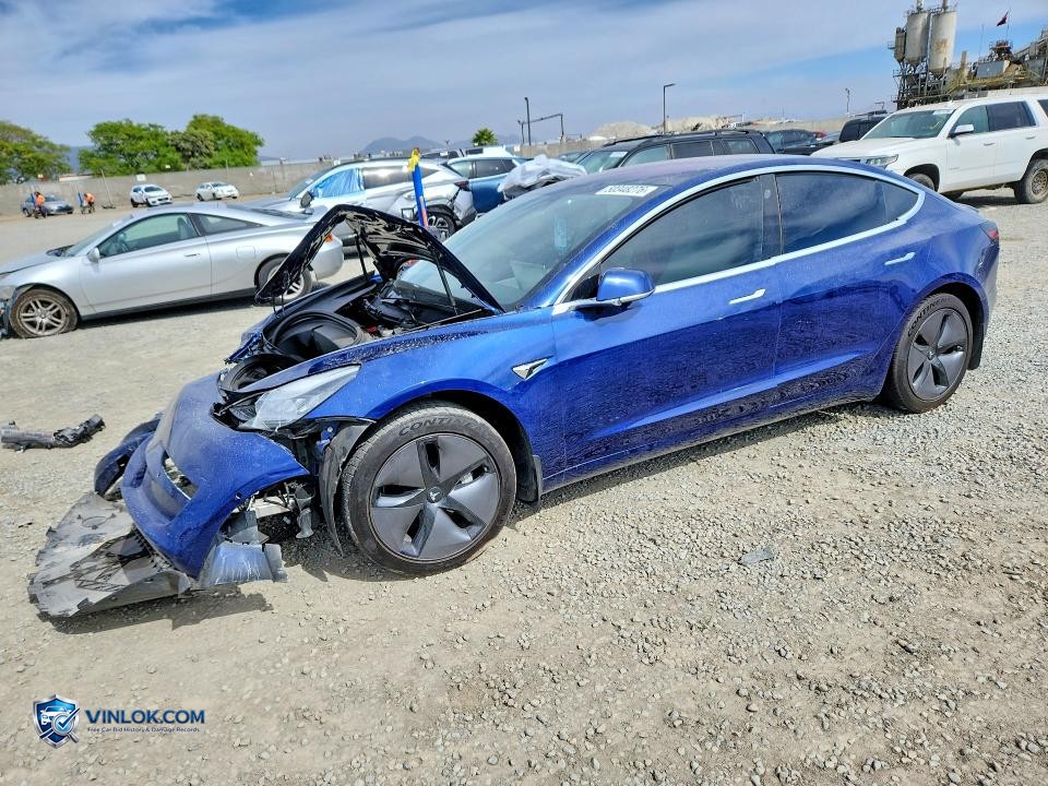 2019 TESLA MODEL 3 – Lot 50348276 auction photo