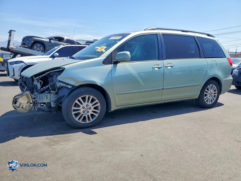 2008 TOYOTA SIENNA XLE – Lot 50349606 auction photo
