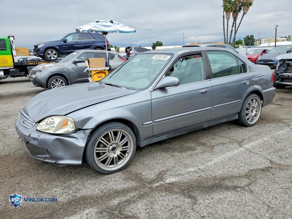 2000 HONDA CIVIC EX – Lot 50352156 auction photo