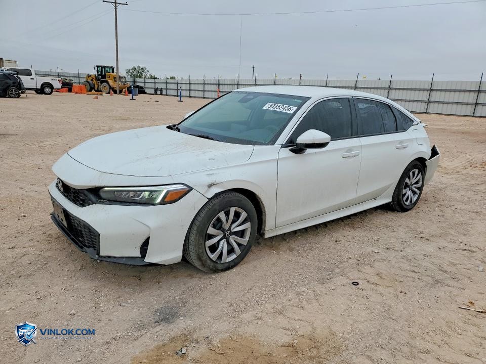 2026 HONDA CIVIC LX – Lot 50352456 auction photo