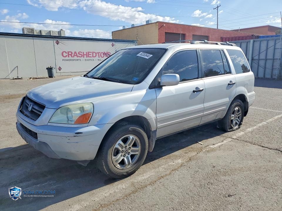 2004 HONDA PILOT EXL – Lot 50353646 auction photo