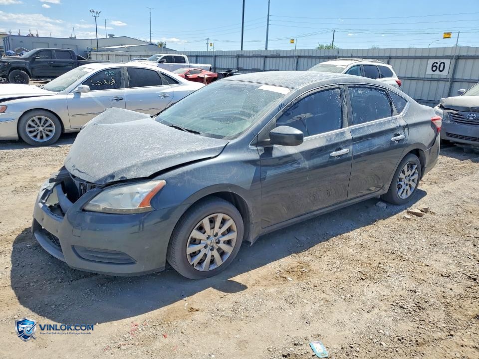2013 NISSAN SENTRA S – Lot 50355936 auction photo
