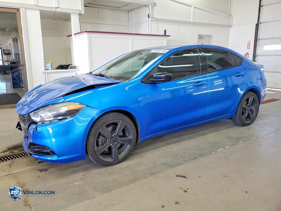 2015 DODGE DART SXT – Lot 50356746 auction photo