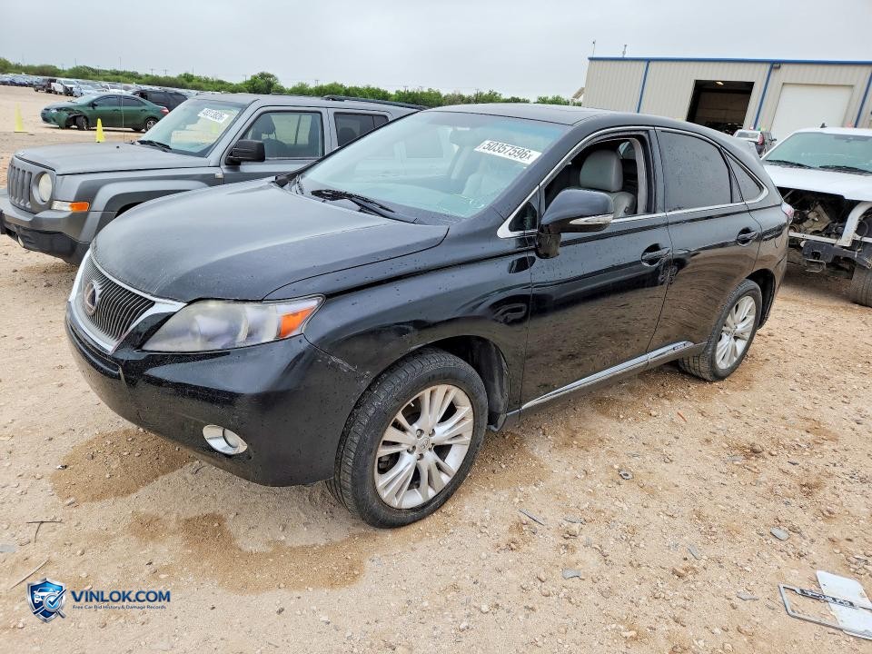 2012 LEXUS RX 450H – Lot 50357596 auction photo