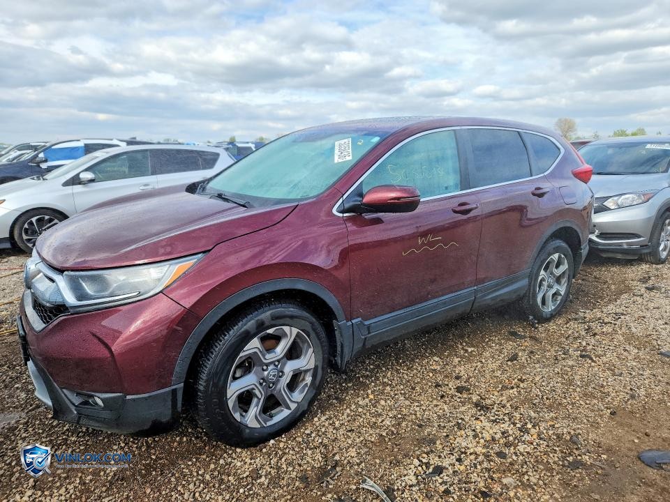 2017 HONDA CR-V EXL – Lot 50358436 auction photo