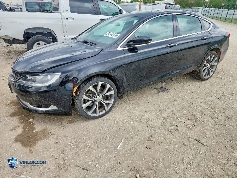2016 CHRYSLER 200 C – Lot 50361406 auction photo