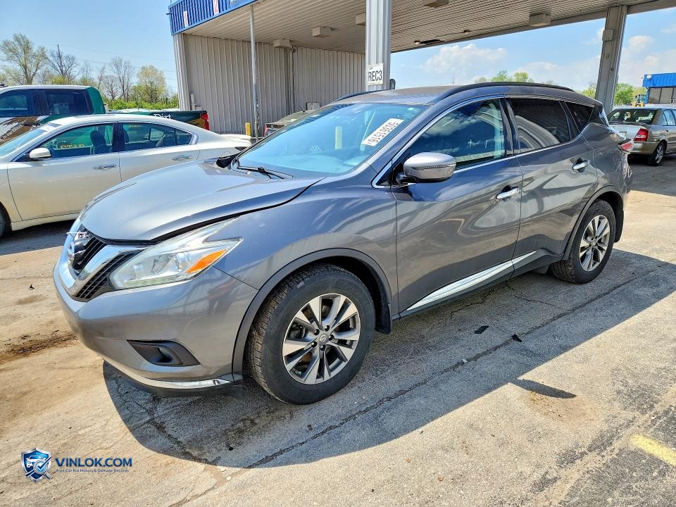 2017 NISSAN MURANO SV – Lot 50361516 auction photo