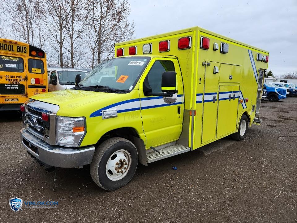 2022 FORD ECONOLINE E350 SUPER DUTY CUTAWAY VAN – Lot 50369596 auction photo