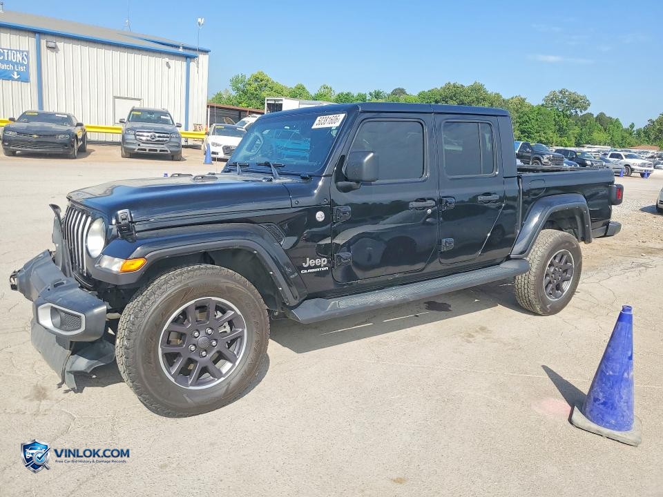 2022 JEEP GLADIATOR OVERLAND – Lot 50381606 auction photo