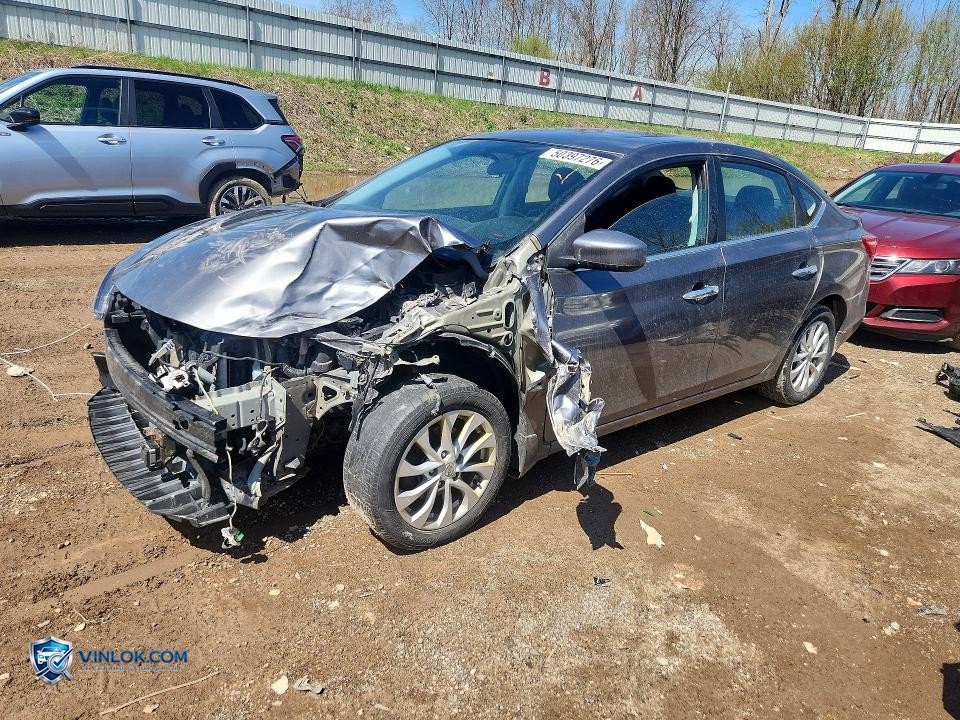 2018 NISSAN SENTRA SV – Lot 50397276 auction photo