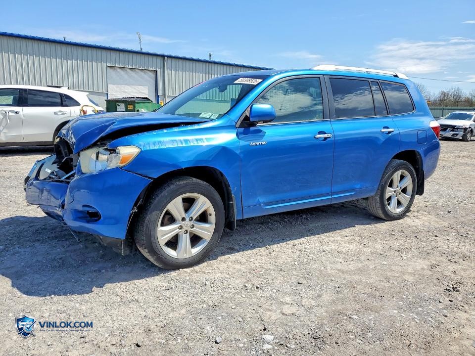 2008 TOYOTA HIGHLANDER LIMITED – Lot 50398526 auction photo
