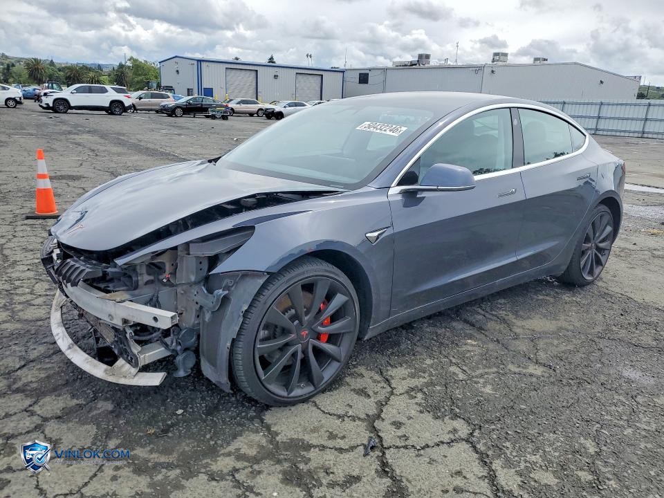 2020 TESLA MODEL 3 – Lot 50432246 auction photo