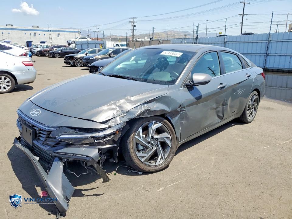 2024 HYUNDAI ELANTRA LIMITED – Lot 50435086 auction photo