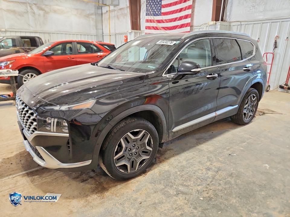 2021 HYUNDAI SANTA FE LIMITED – Lot 50438276 auction photo