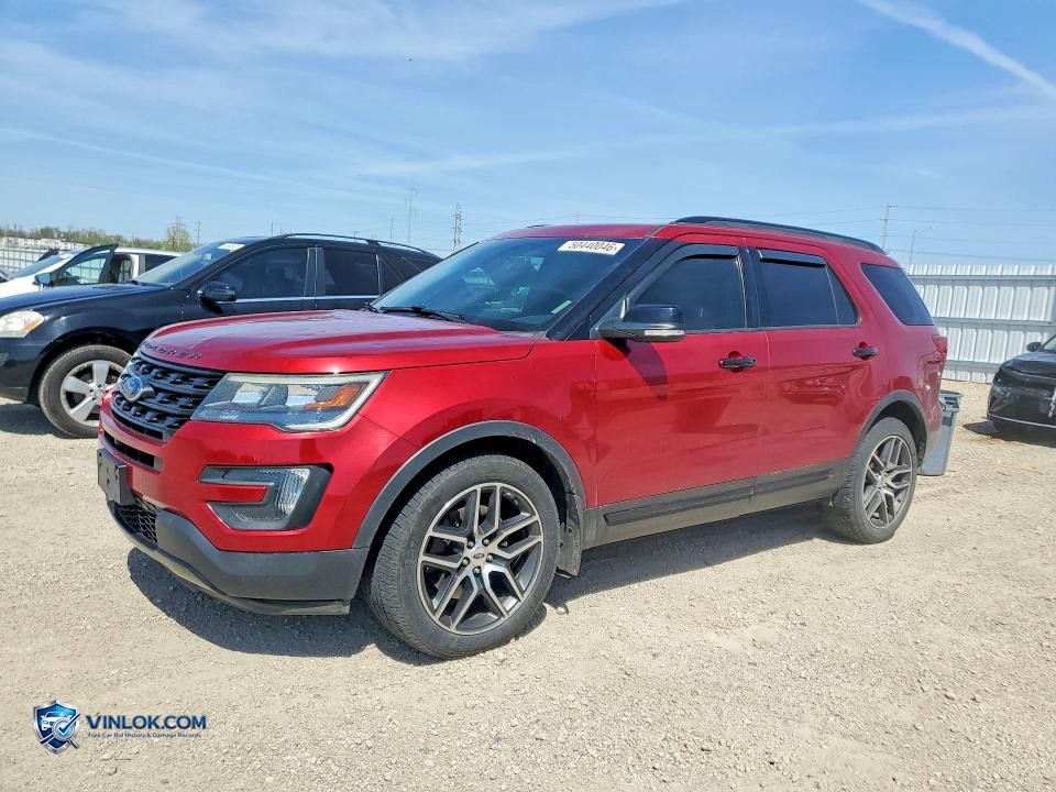 2016 FORD EXPLORER SPORT – Lot 50440046 auction photo