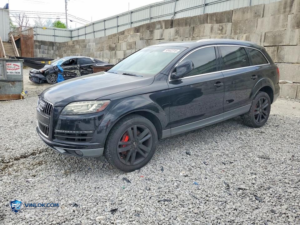 2012 AUDI Q7 PREMIUM PLUS – Lot 50442316 auction photo