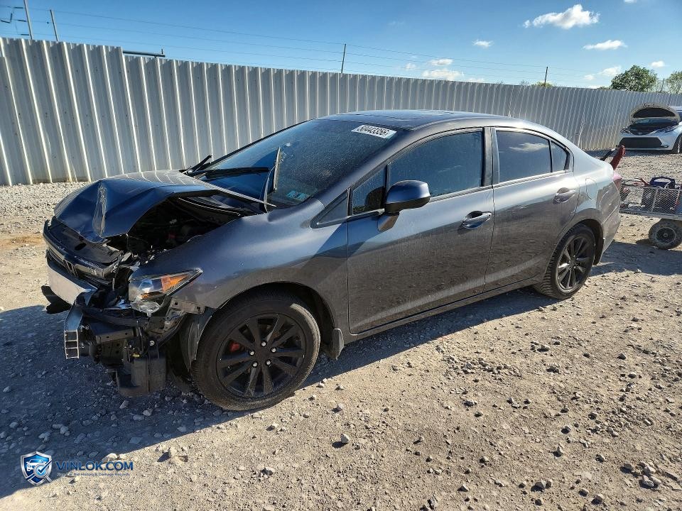 2012 HONDA CIVIC EXL – Lot 50443356 auction photo