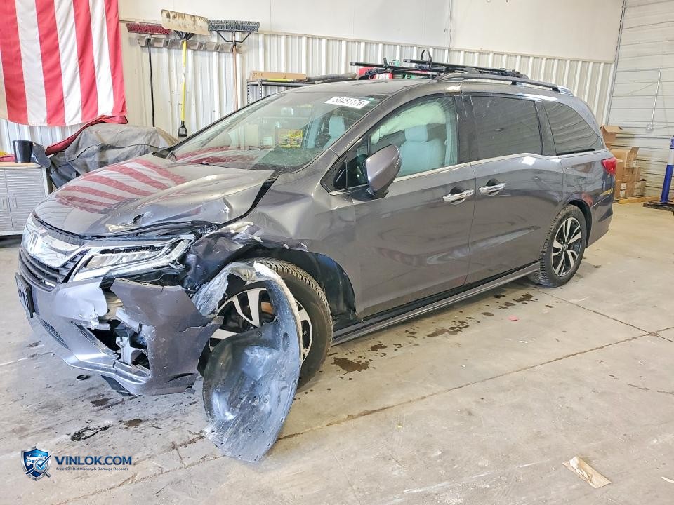 2018 HONDA ODYSSEY ELITE – Lot 50451176 auction photo