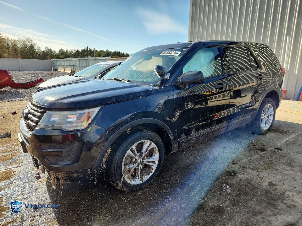 2017 FORD EXPLORER POLICE INTERCEPTOR – Lot 50453296 auction photo