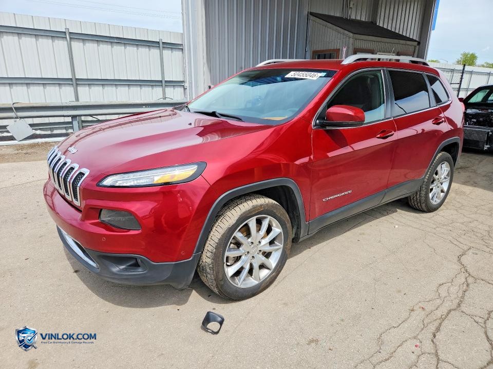 2014 JEEP CHEROKEE LIMITED – Lot 50455046 auction photo