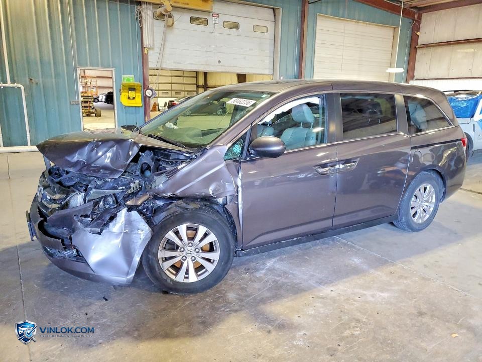 2015 HONDA ODYSSEY EXL – Lot 50462236 auction photo