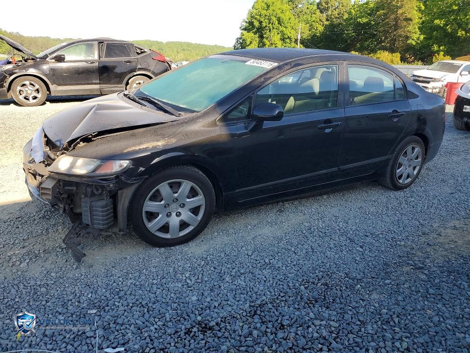 2010 HONDA CIVIC LX – Lot 50463116 auction photo