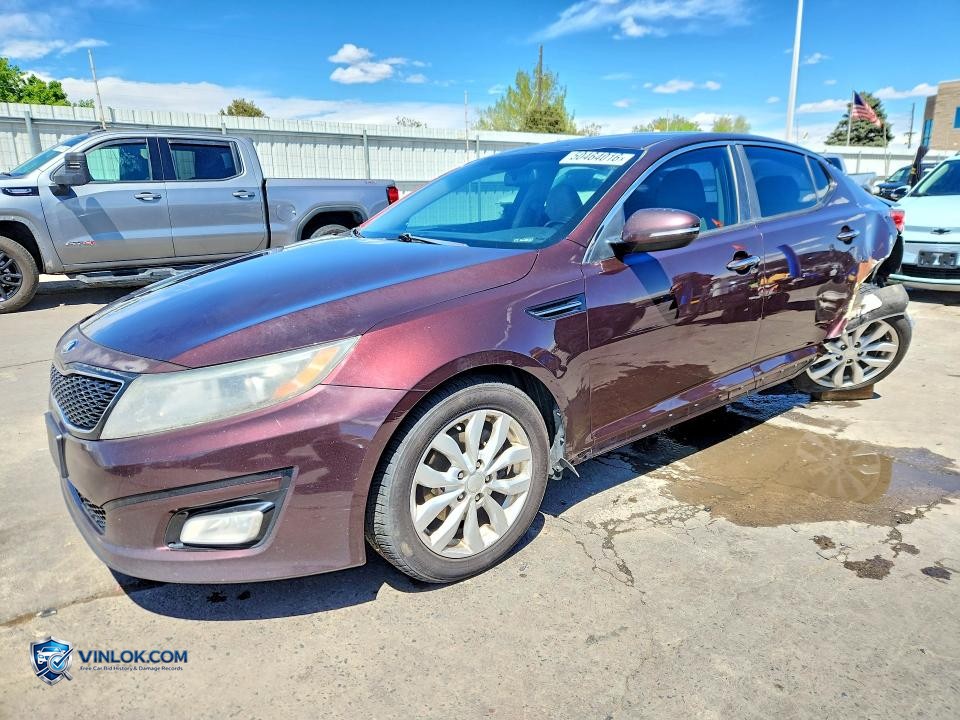 2015 KIA OPTIMA EX – Lot 50464016 auction photo