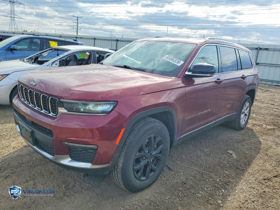 2021 JEEP GRAND CHEROKEE L LIMITED – Lot 50466326 auction photo