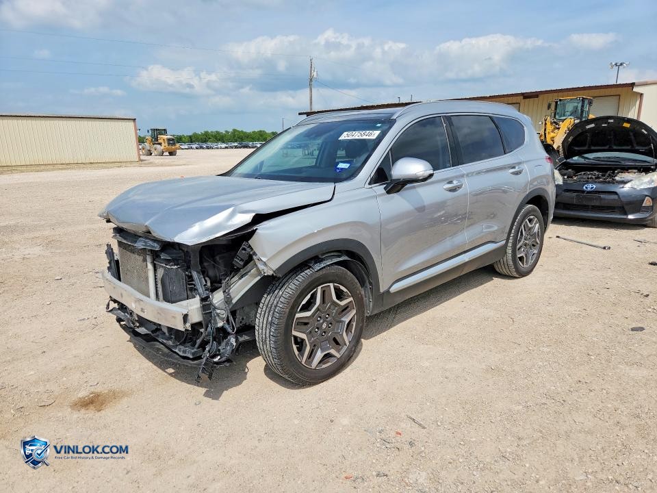 2021 HYUNDAI SANTA FE LIMITED – Lot 50475846 auction photo