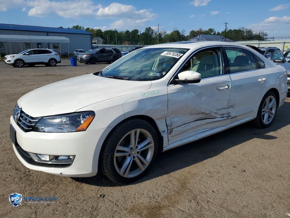 2014 VOLKSWAGEN PASSAT SEL – Lot 50476366 auction photo