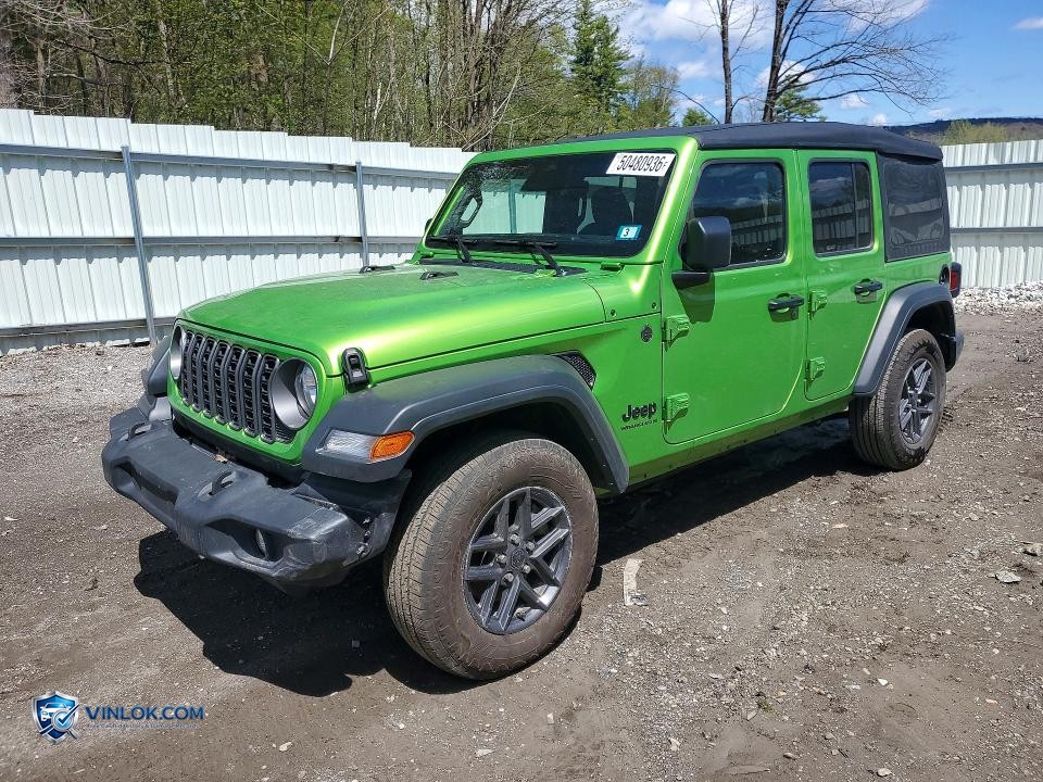 2025 JEEP WRANGLER SPORT – Lot 50480936 auction photo