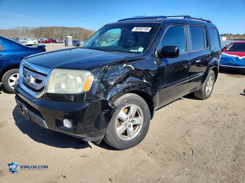 2009 HONDA PILOT EXL – Lot 50482706 auction photo