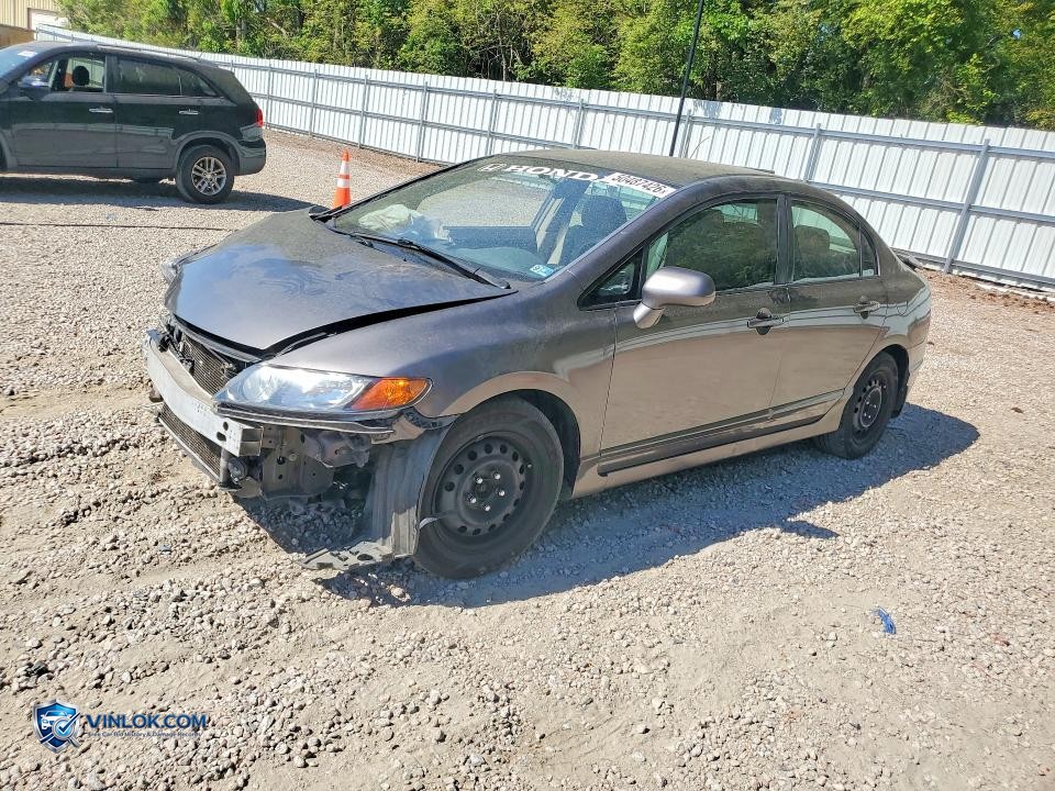 2010 HONDA CIVIC LX – Lot 50487426 auction photo