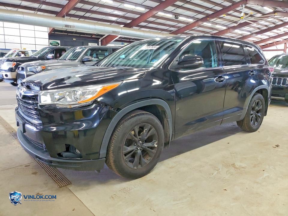 2014 TOYOTA HIGHLANDER LE PLUS – Lot 50487656 auction photo