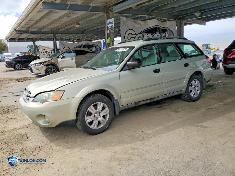 2005 SUBARU LEGACY OUTBACK 2.5I – Lot 50489026 auction photo