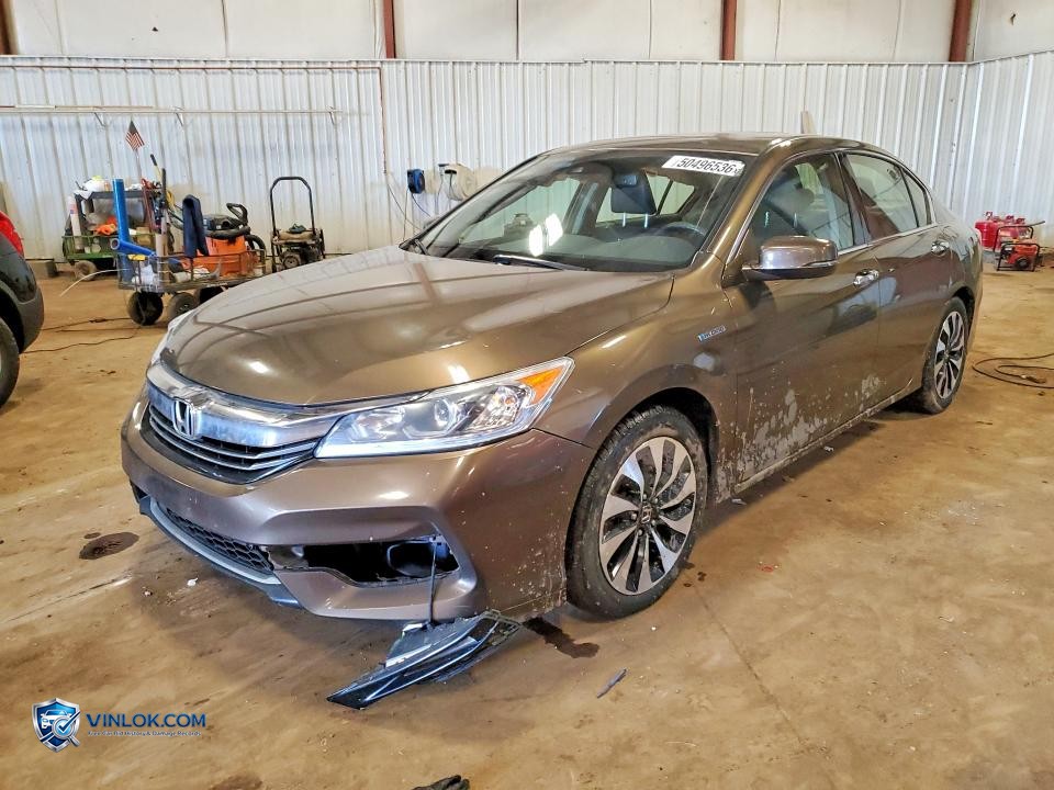 2017 HONDA ACCORD HYBRID EXL – Lot 50496536 auction photo