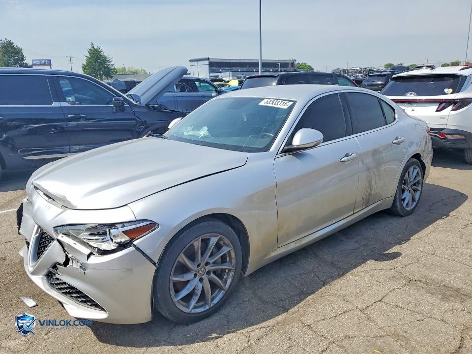 2017 ALFA ROMEO GIULIA Q4 – Lot 50503316 auction photo
