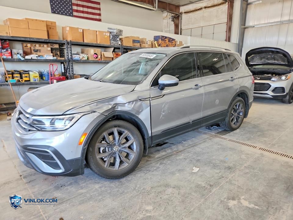 2022 VOLKSWAGEN TIGUAN SE – Lot 50508646 auction photo