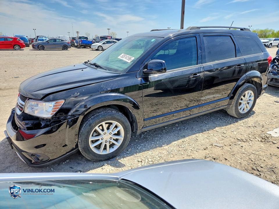 2017 DODGE JOURNEY SXT – Lot 50514196 auction photo