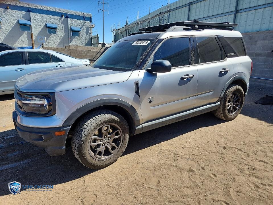 2021 FORD BRONCO SPORT BIG BEND – Lot 50522016 auction photo