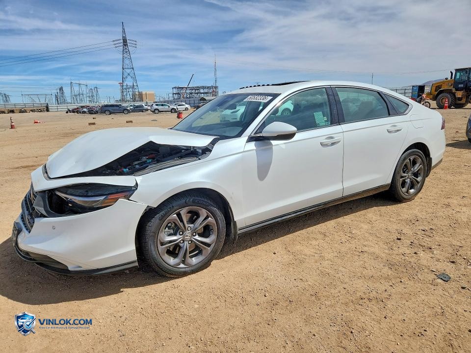 2024 HONDA ACCORD HYBRID EXL – Lot 50532336 auction photo
