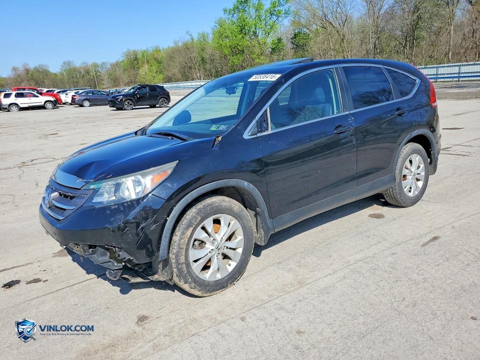 2013 HONDA CR-V EX – Lot 50538416 auction photo
