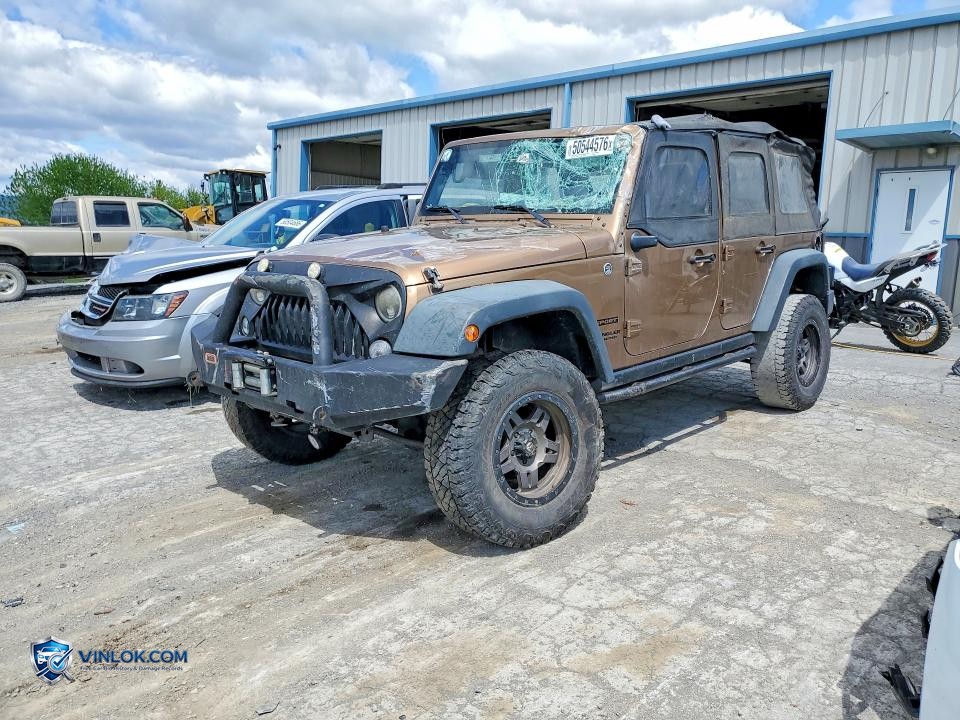 2015 JEEP WRANGLER UNLIMITED SPORT – Lot 50544576 auction photo