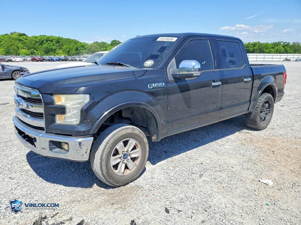 2015 FORD F150 SUPERCREW – Lot 50546696 auction photo