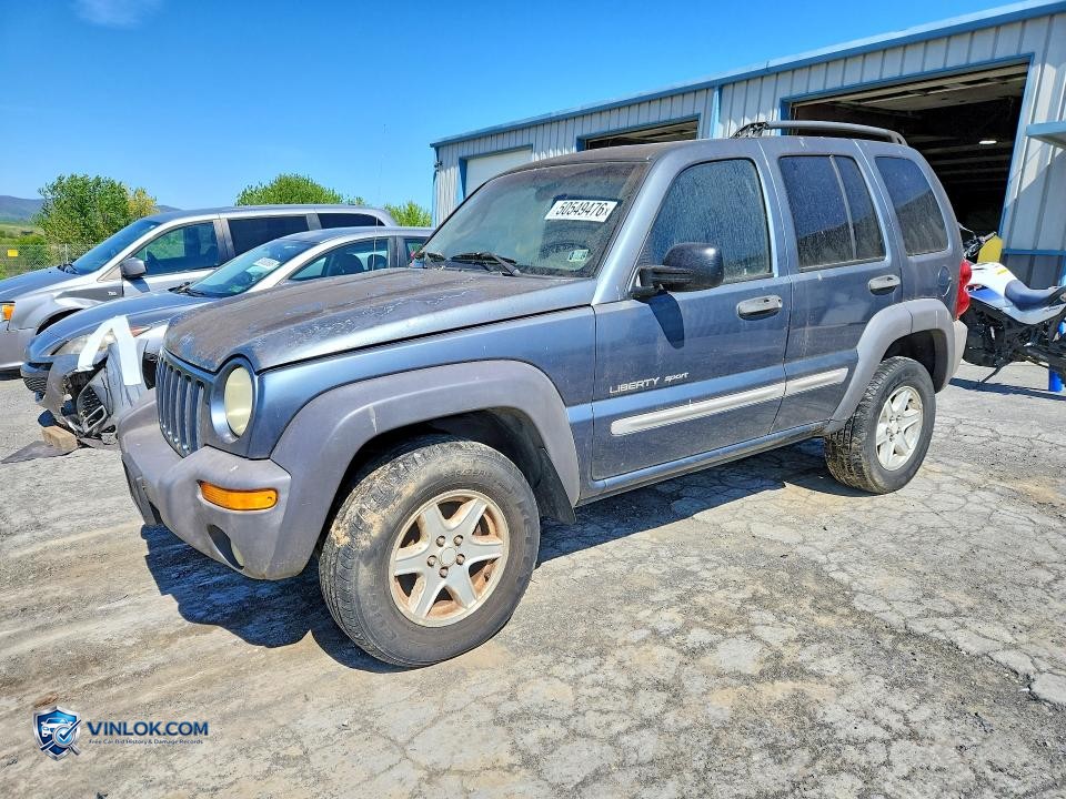 2002 JEEP LIBERTY – Lot 50549476 auction photo