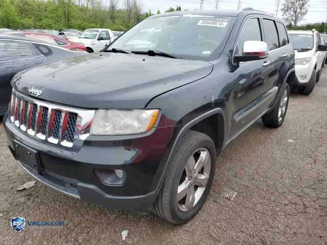 2012 JEEP GRAND CHEROKEE OVERLAND – Lot 50549874 auction photo