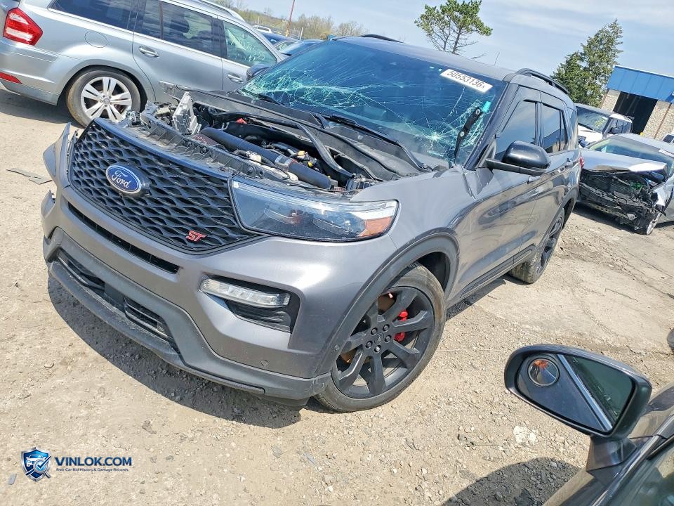 2021 FORD EXPLORER ST – Lot 50553136 auction photo