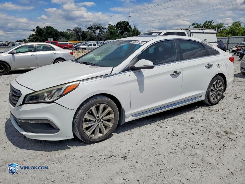 2016 HYUNDAI SONATA SPORT – Lot 50554436 auction photo