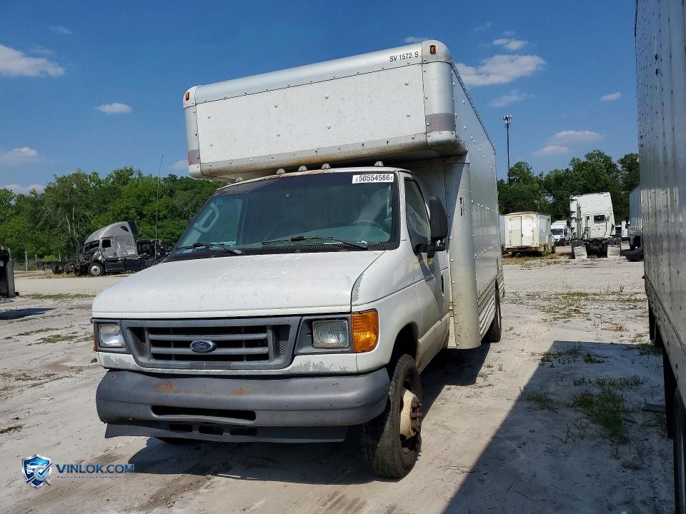2007 FORD E450 BOX TRUCK – Lot 50554586 auction photo
